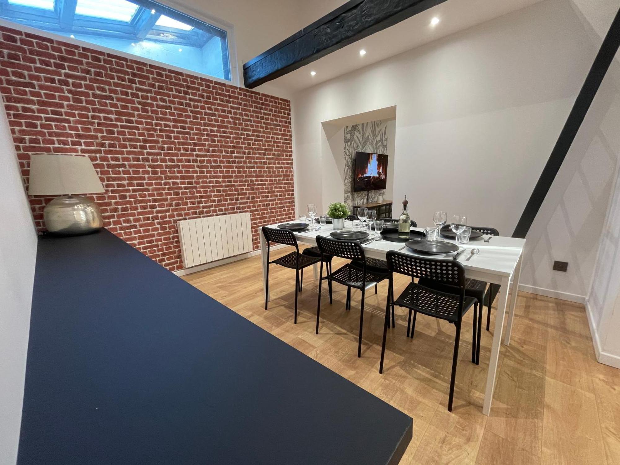 Les 3 Suites - 6 Personnes - 3 Chambres Avec Sdb Privatives Lens Zewnętrze zdjęcie